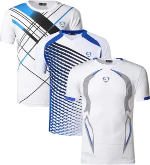 3 Packs Boy's Short Sleeve Sport Tee Shirts T-Shirts Tshirt Tops Golf Tennis Bowling Running LBS701_Pack