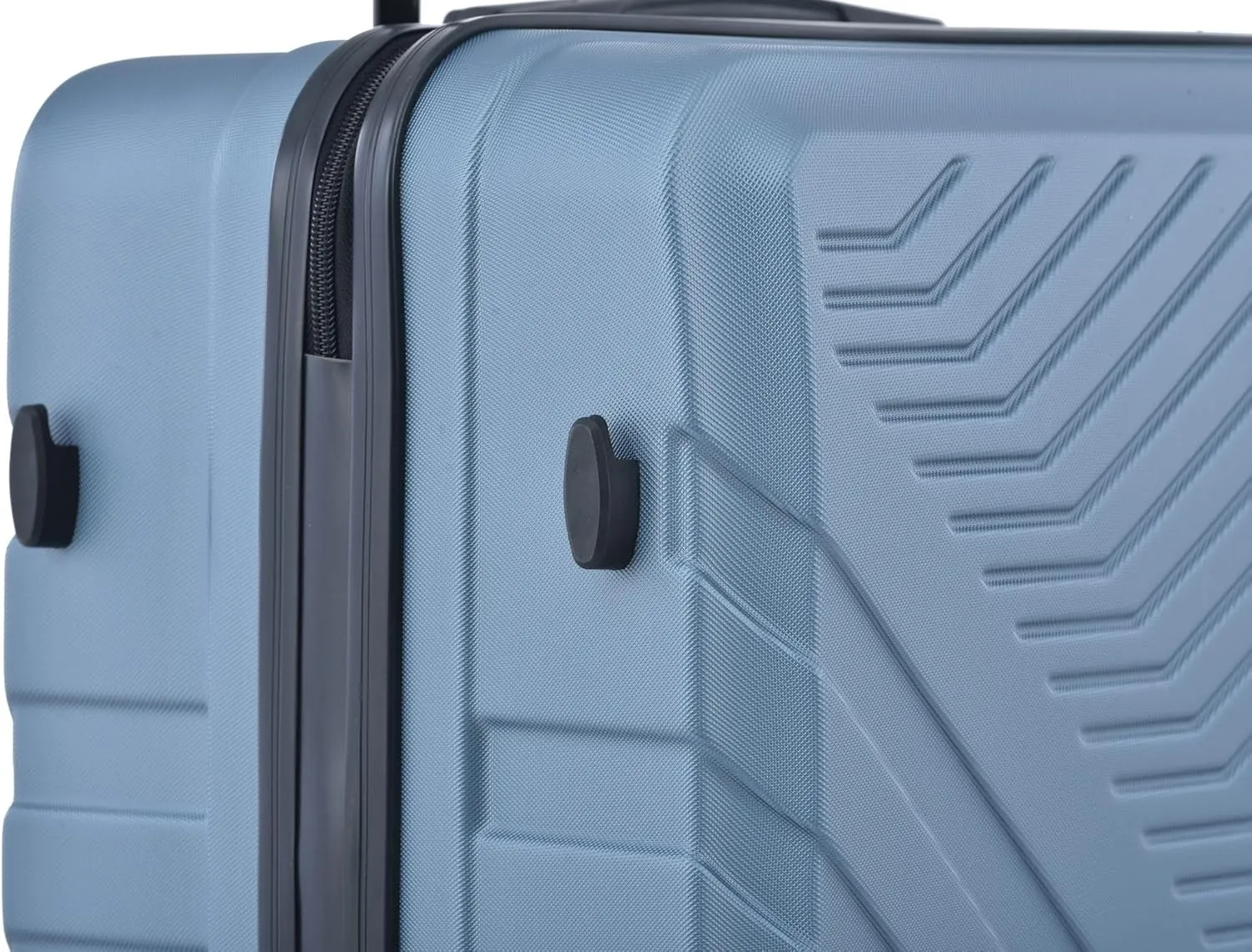 3 Piece Luggage Sets Lightweight Suitcase with 2 Hooks,Spinner Wheels & TSA Lock,for Travel & Business(20"/24"/28"). (Blue)