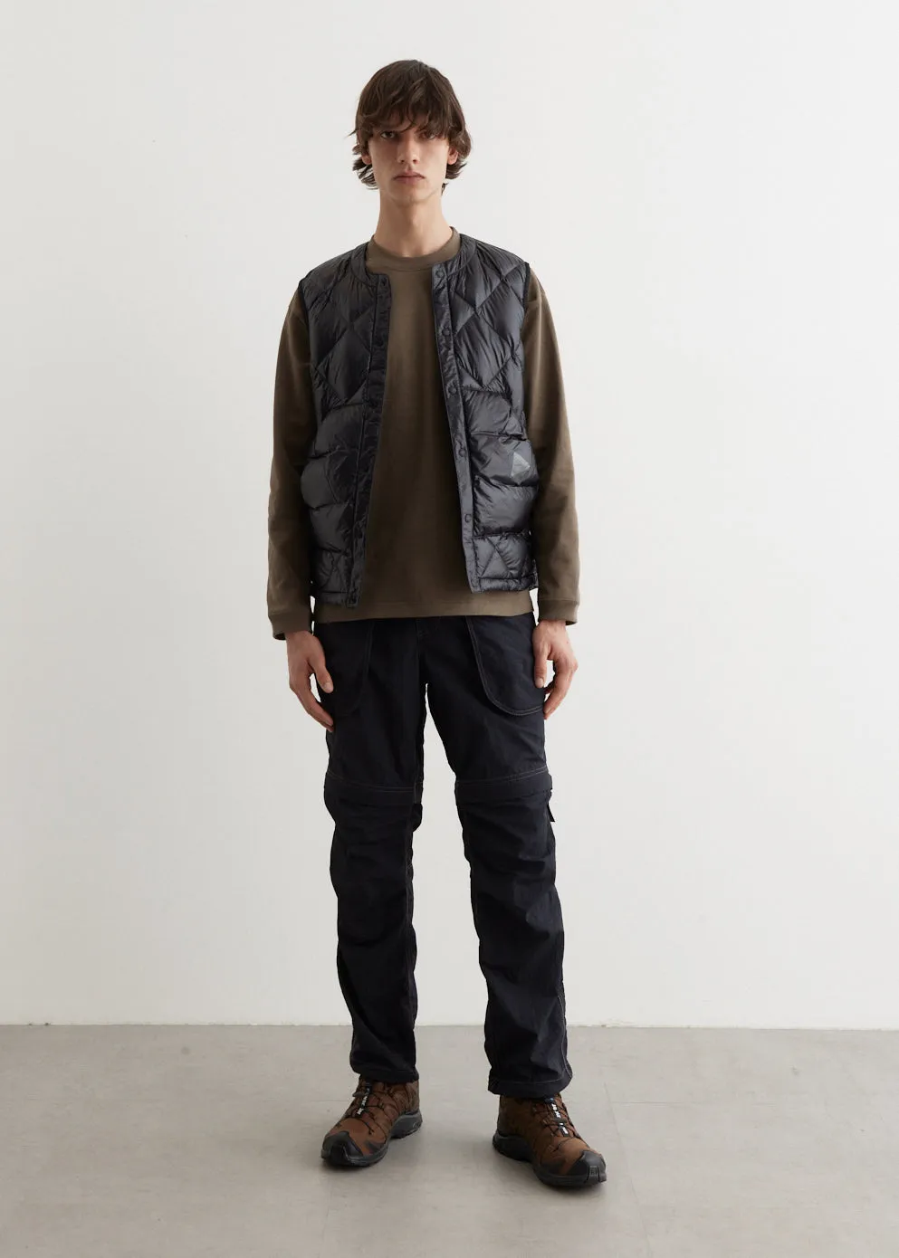 8 Diamond Stitch Down Vest