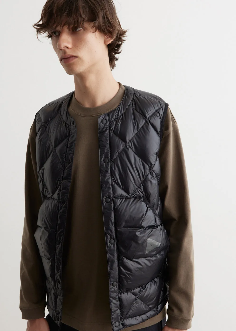 8 Diamond Stitch Down Vest
