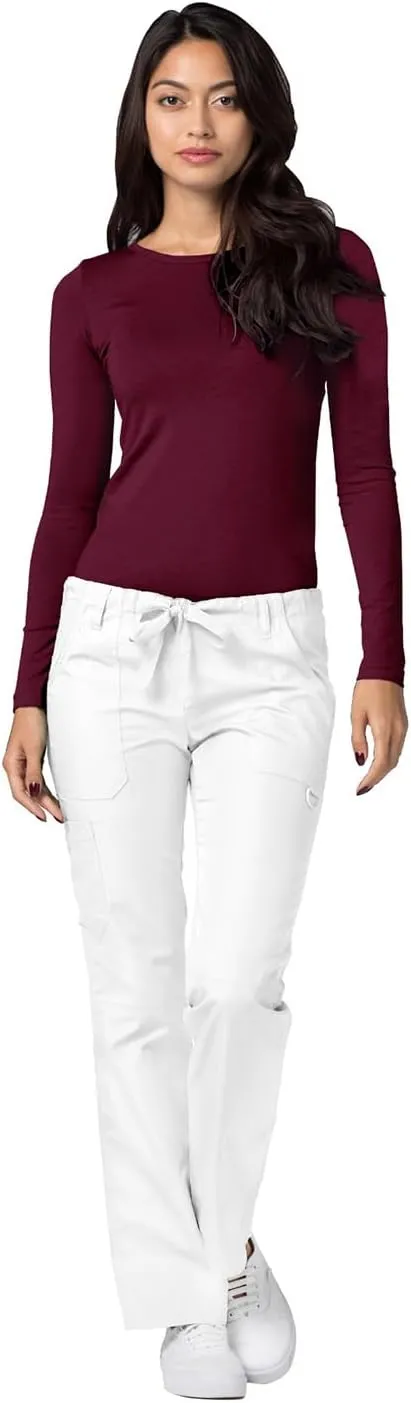 Adar Underscrubs for Women 3 Pack - Long Sleeve Underscrub Comfort Tee