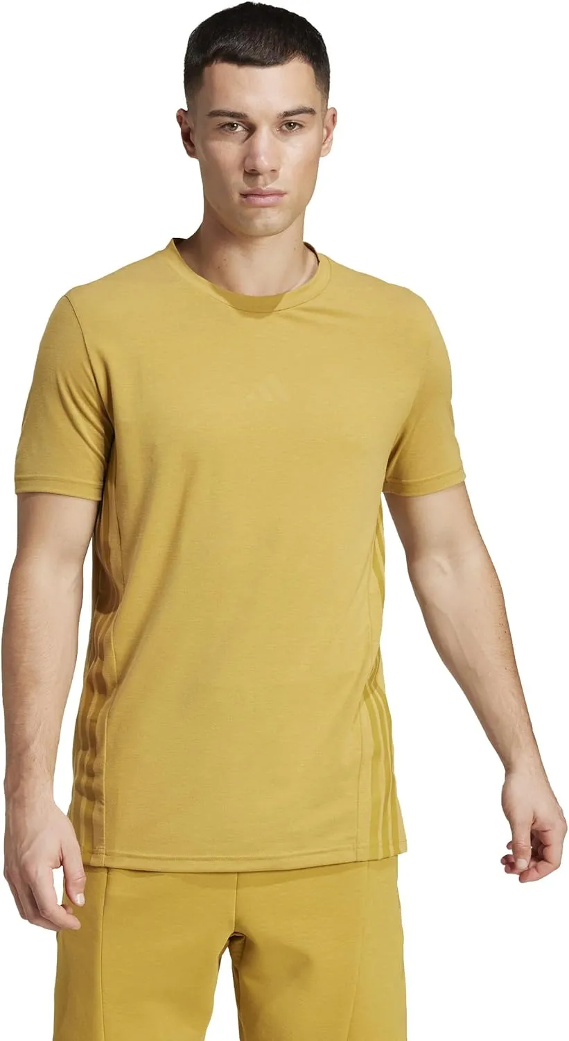 adidas Men's Designed for Training 3-Stripes T-Shirt