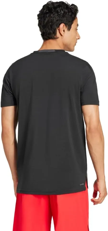 adidas Men's Designed for Training 3-Stripes T-Shirt