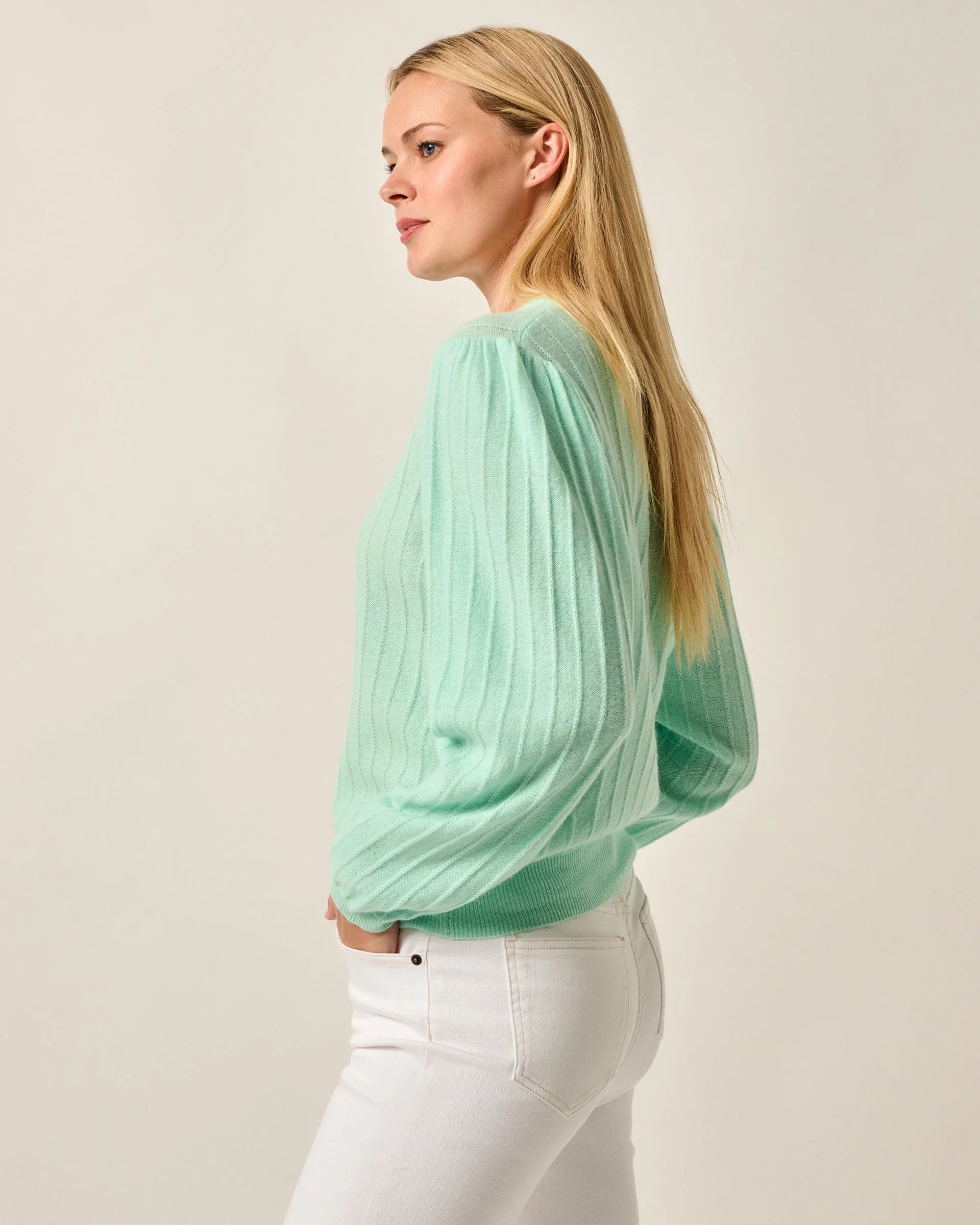 Alma Cashmere Blend Cardigan