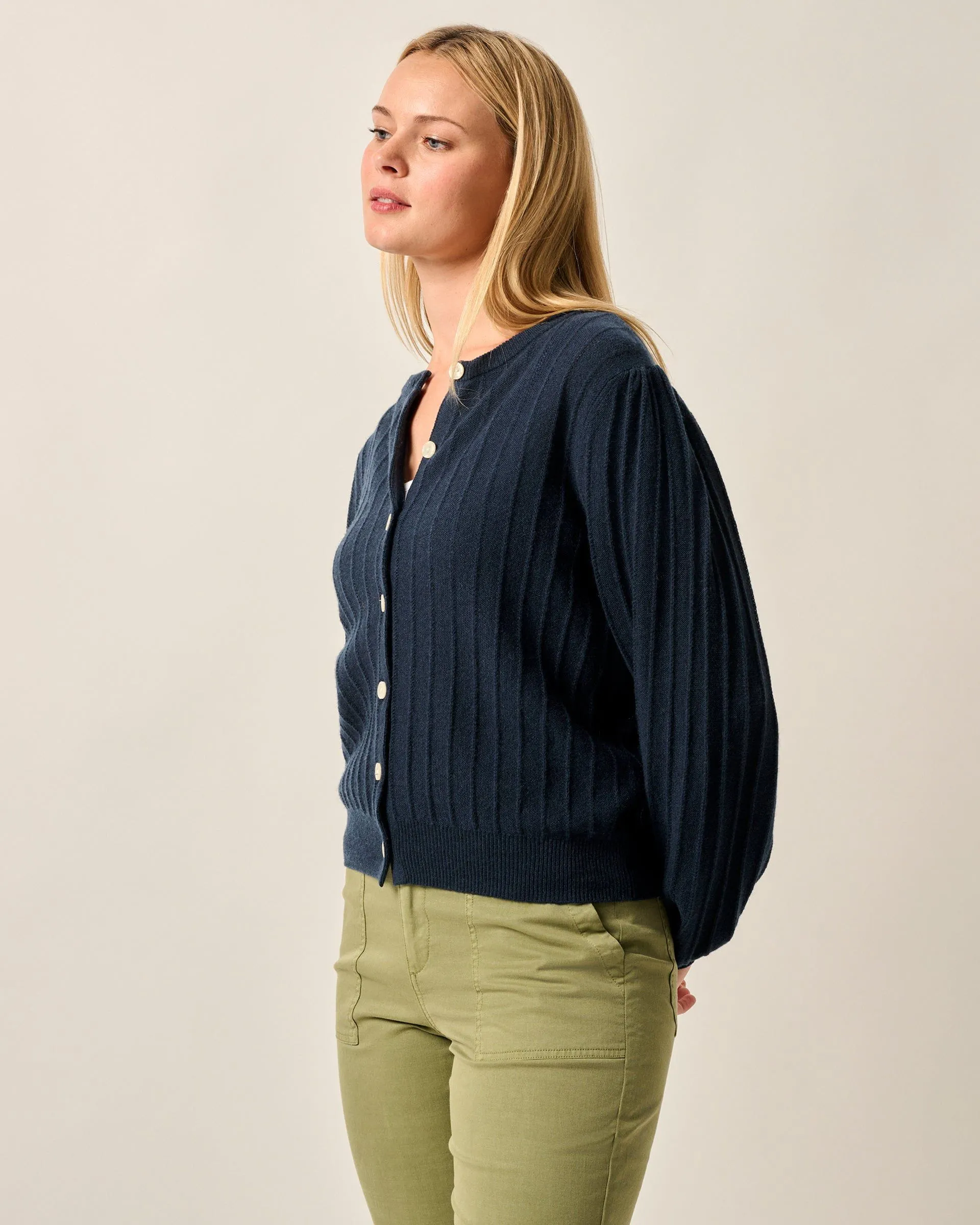 Alma Cashmere Blend Cardigan