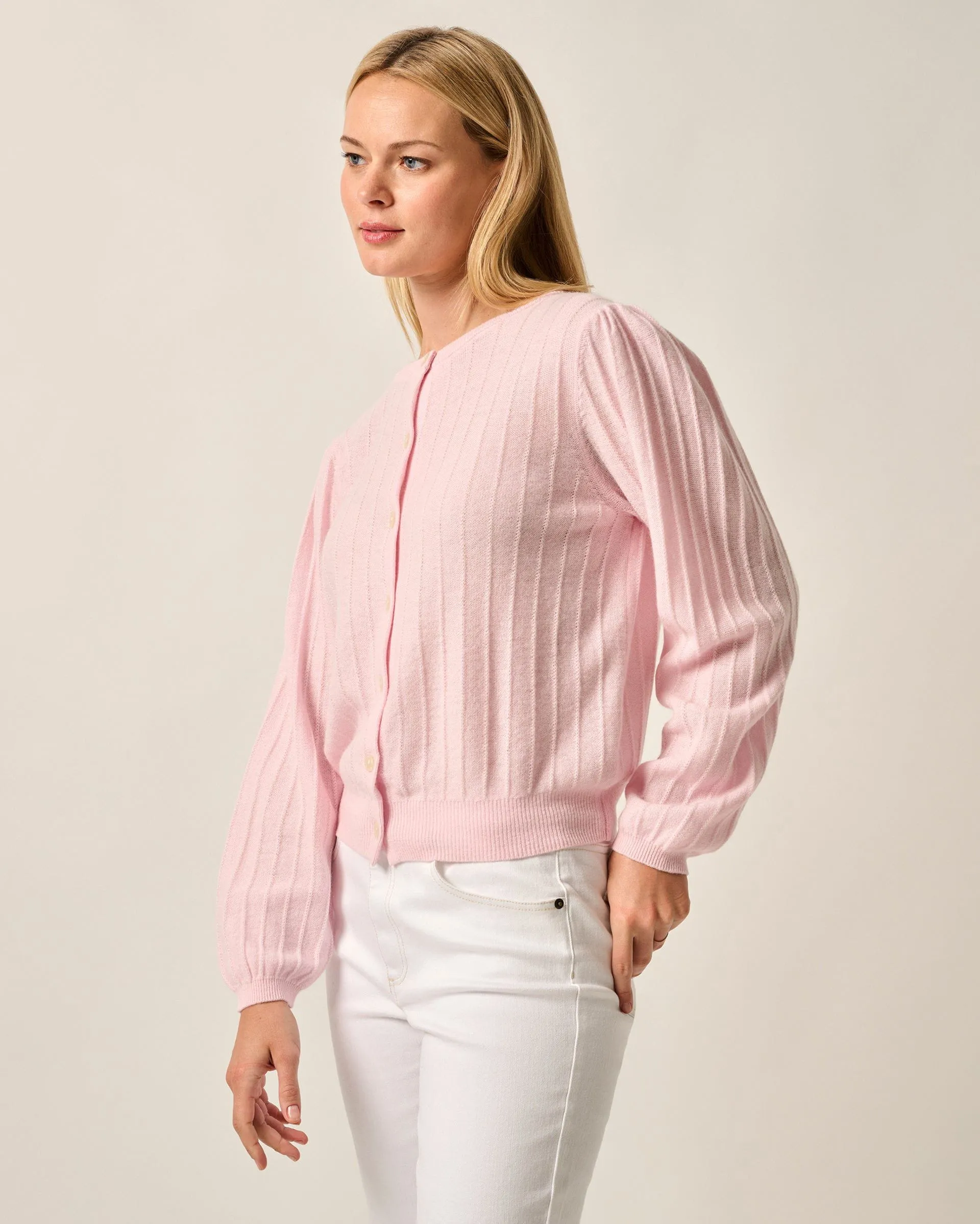 Alma Cashmere Blend Cardigan