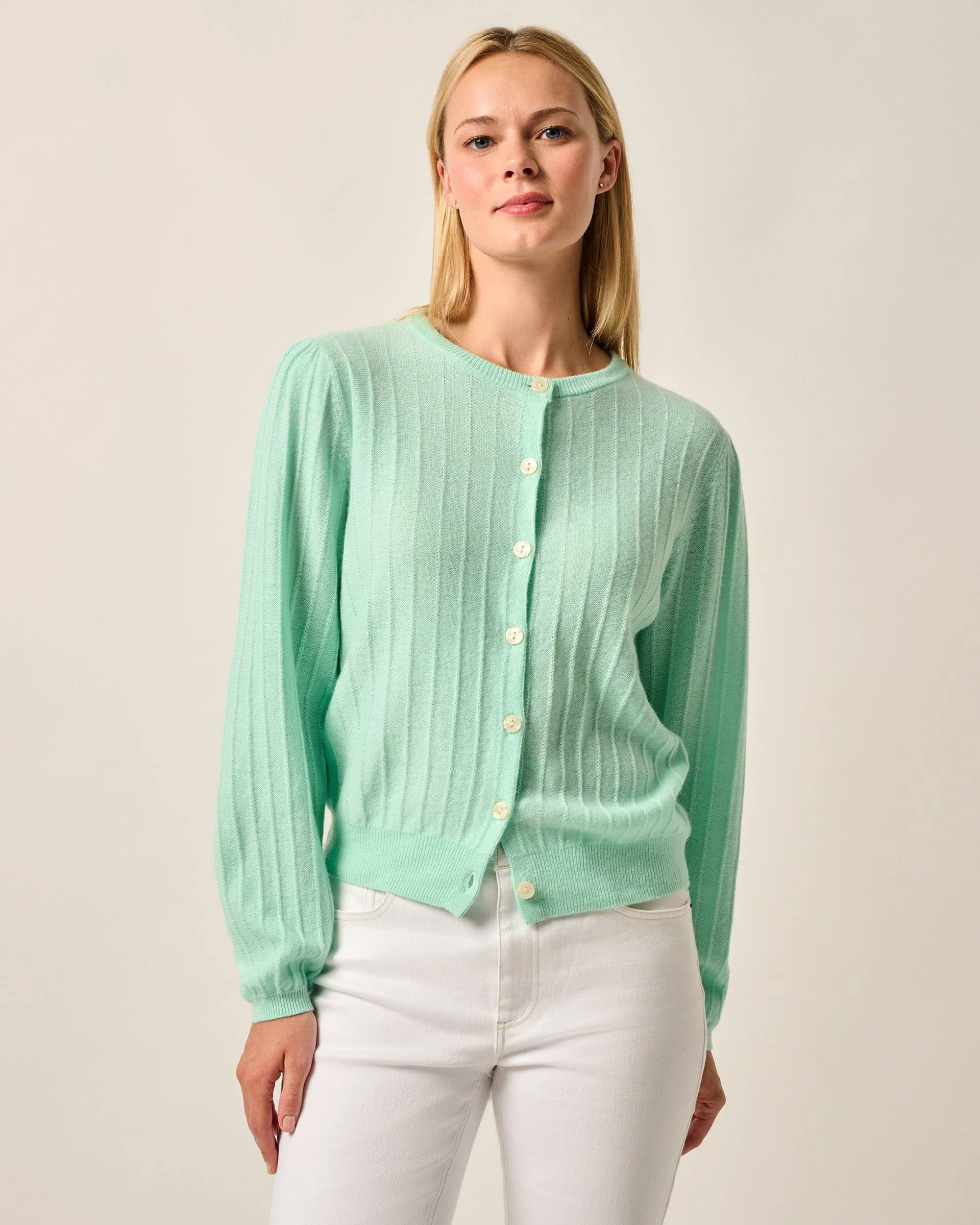 Alma Cashmere Blend Cardigan