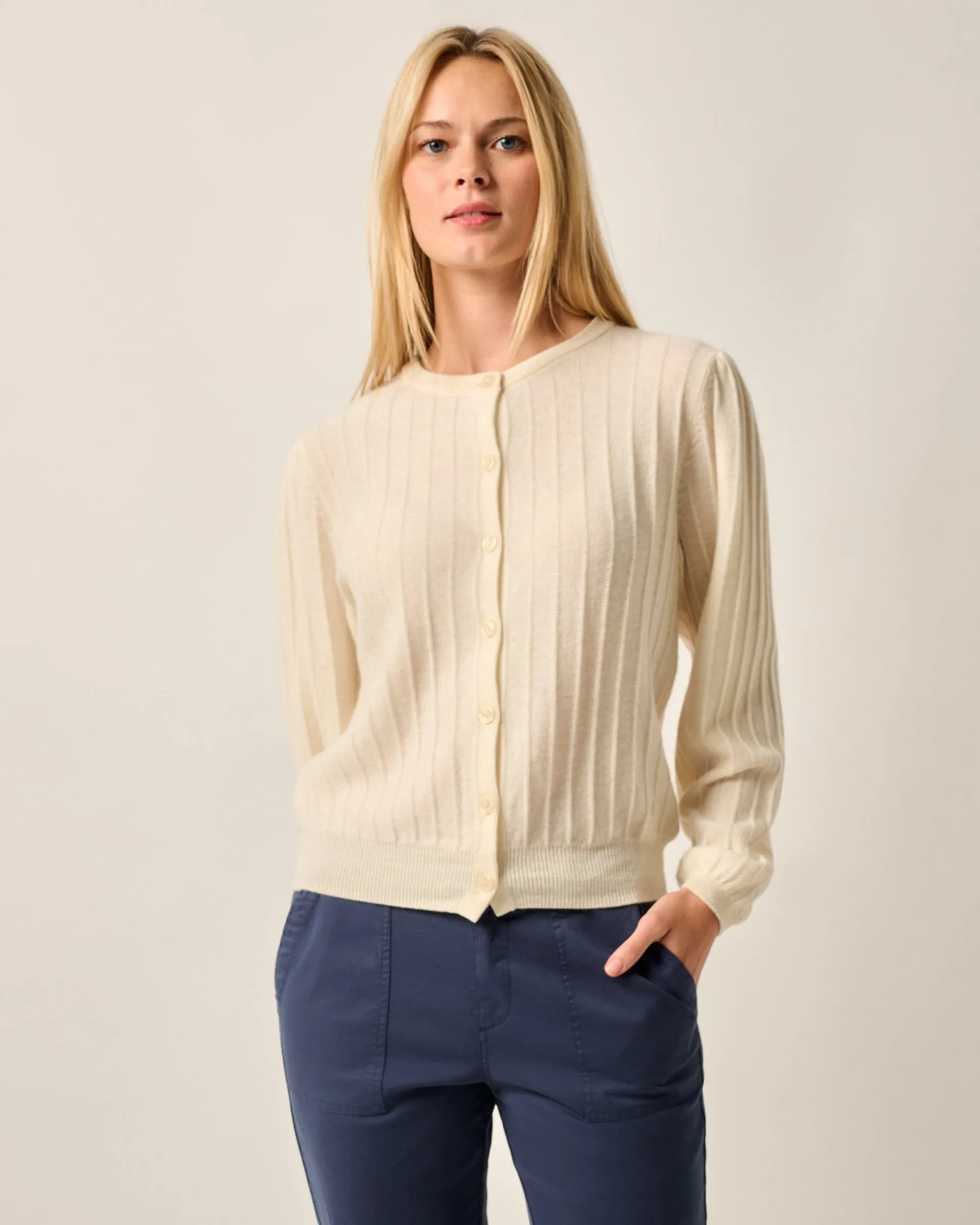 Alma Cashmere Blend Cardigan