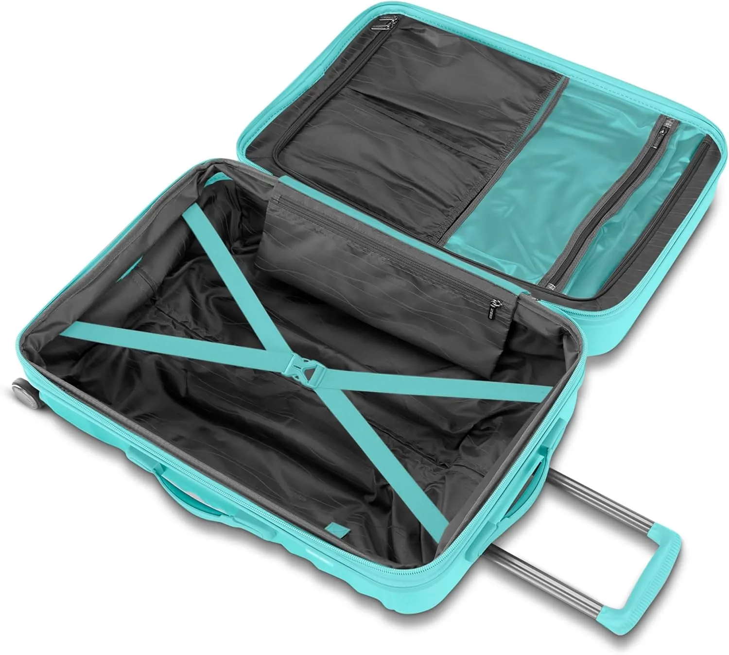American Tourister Cascade 24-inch Spinner, Aquamarine