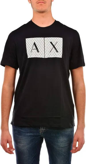 Armani Exchange Men's Crew Neck Logo Tee T Shirt