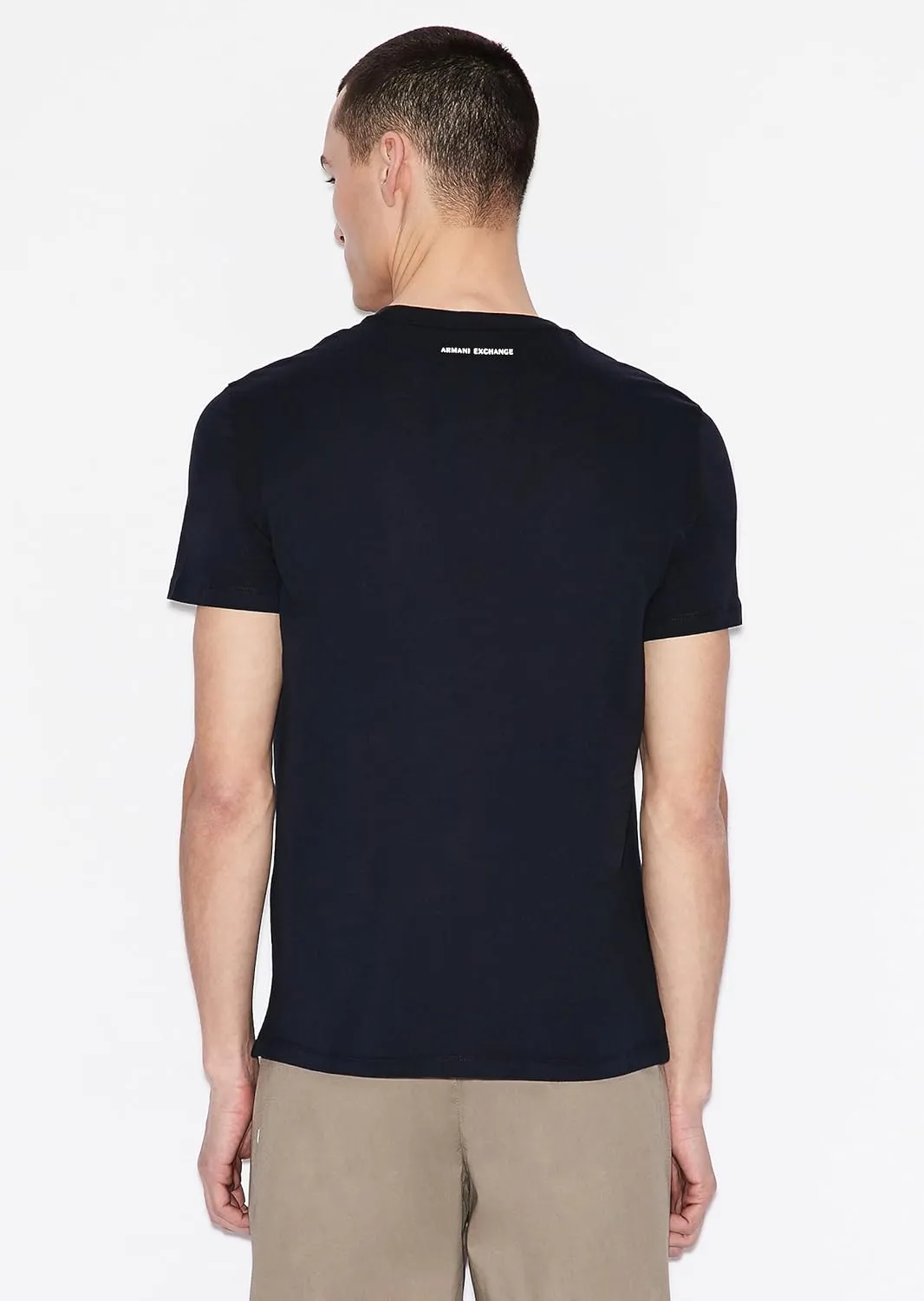 Armani Exchange Men's Crew Neck Logo Tee T Shirt