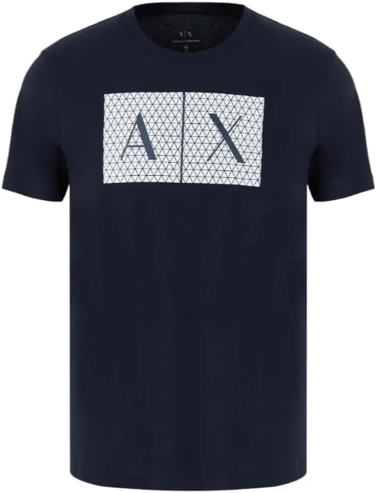Armani Exchange Men's Crew Neck Logo Tee T Shirt