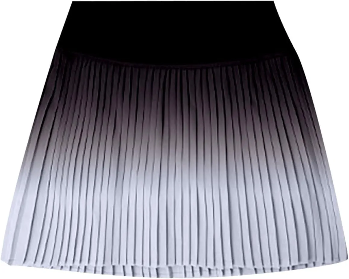 Athletic Skorts for Women A Line Pleated Skort High Waist Lightweight Golf Skirts Tennis Skirts for Women with Shorts
