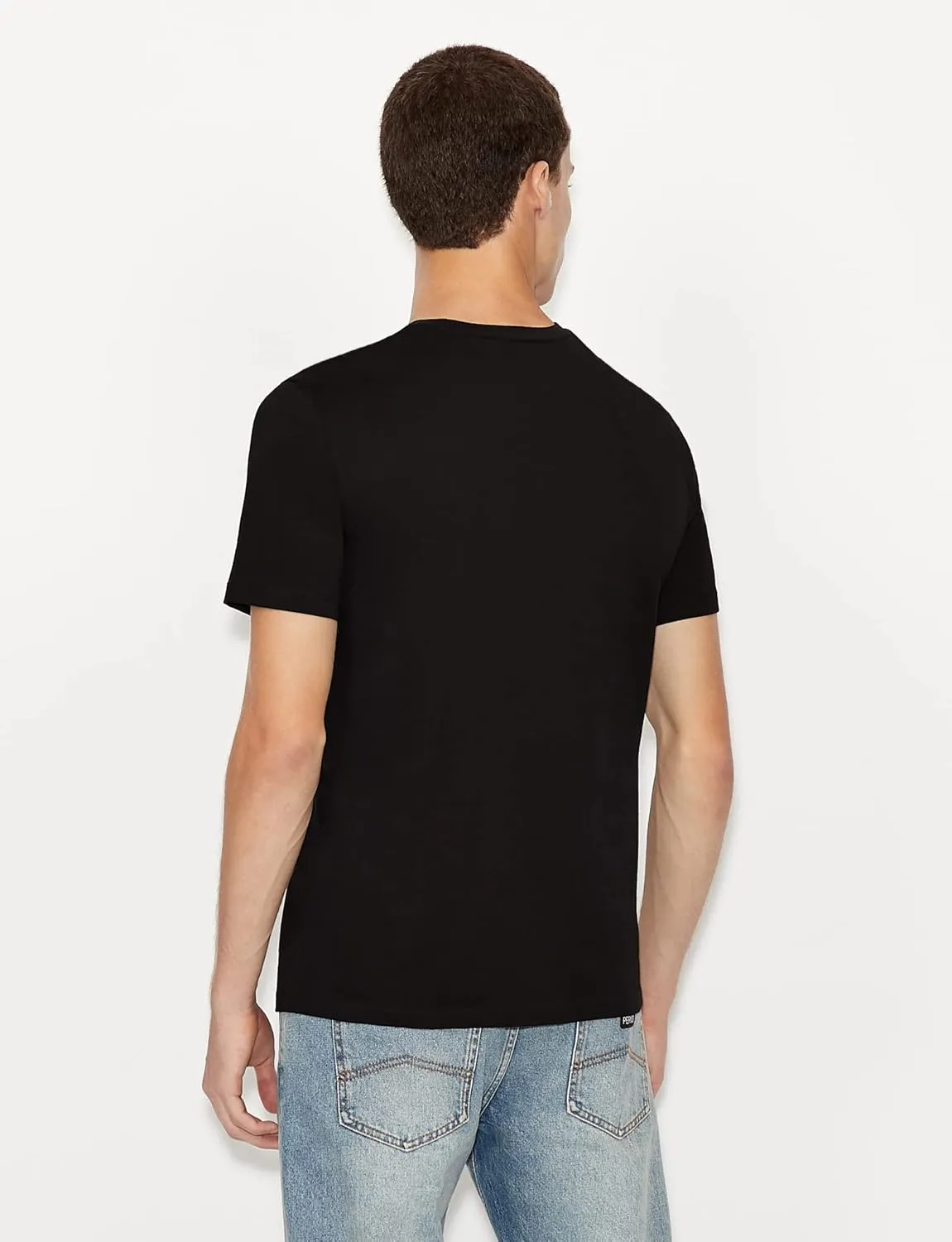 AX Armani Exchange Men's Crew Neck Logo Tee