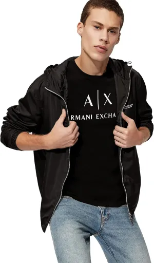 AX Armani Exchange Men's Crew Neck Logo Tee