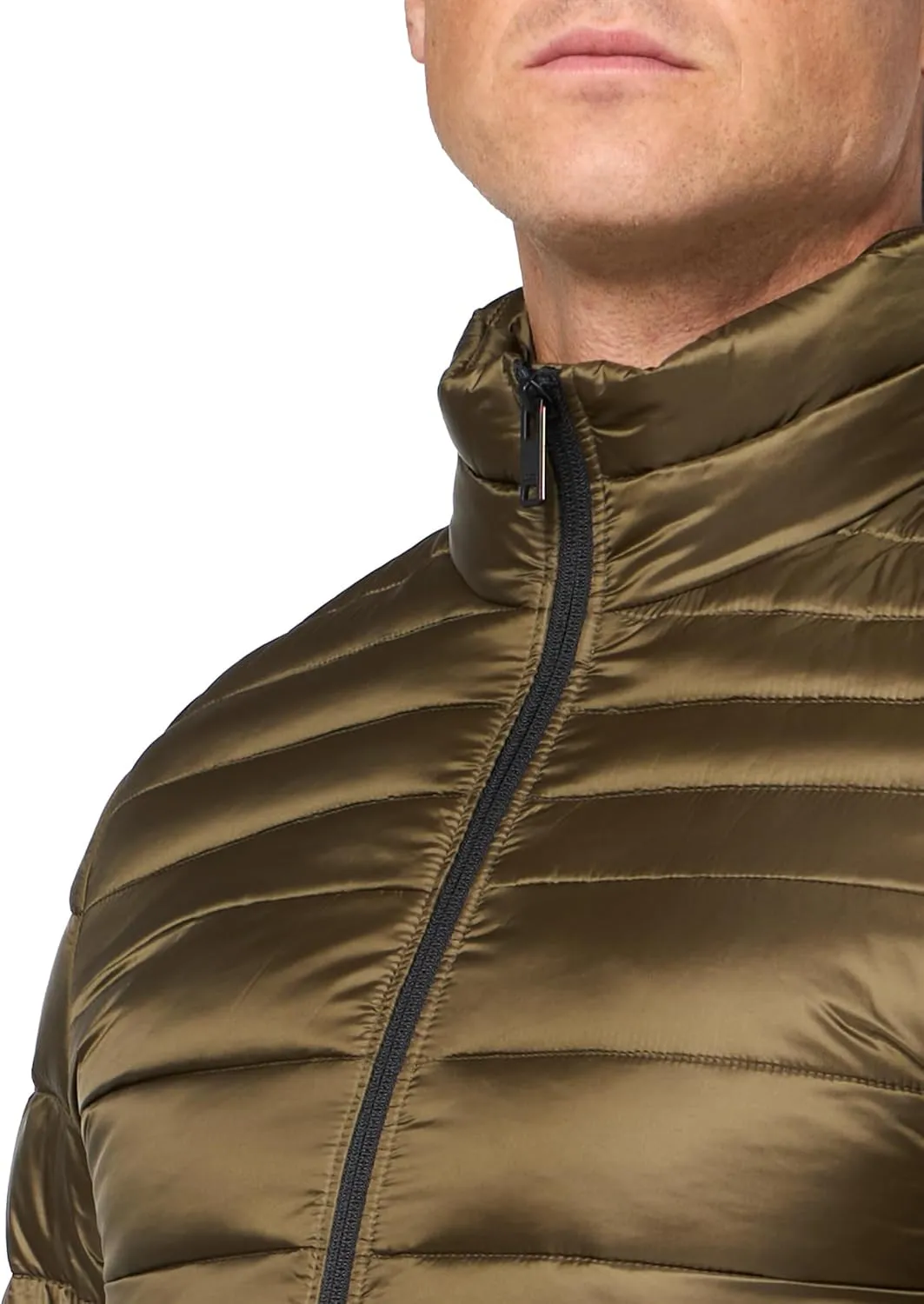 BOSS Men's Lightweight Soft Shell Puffer Jacket