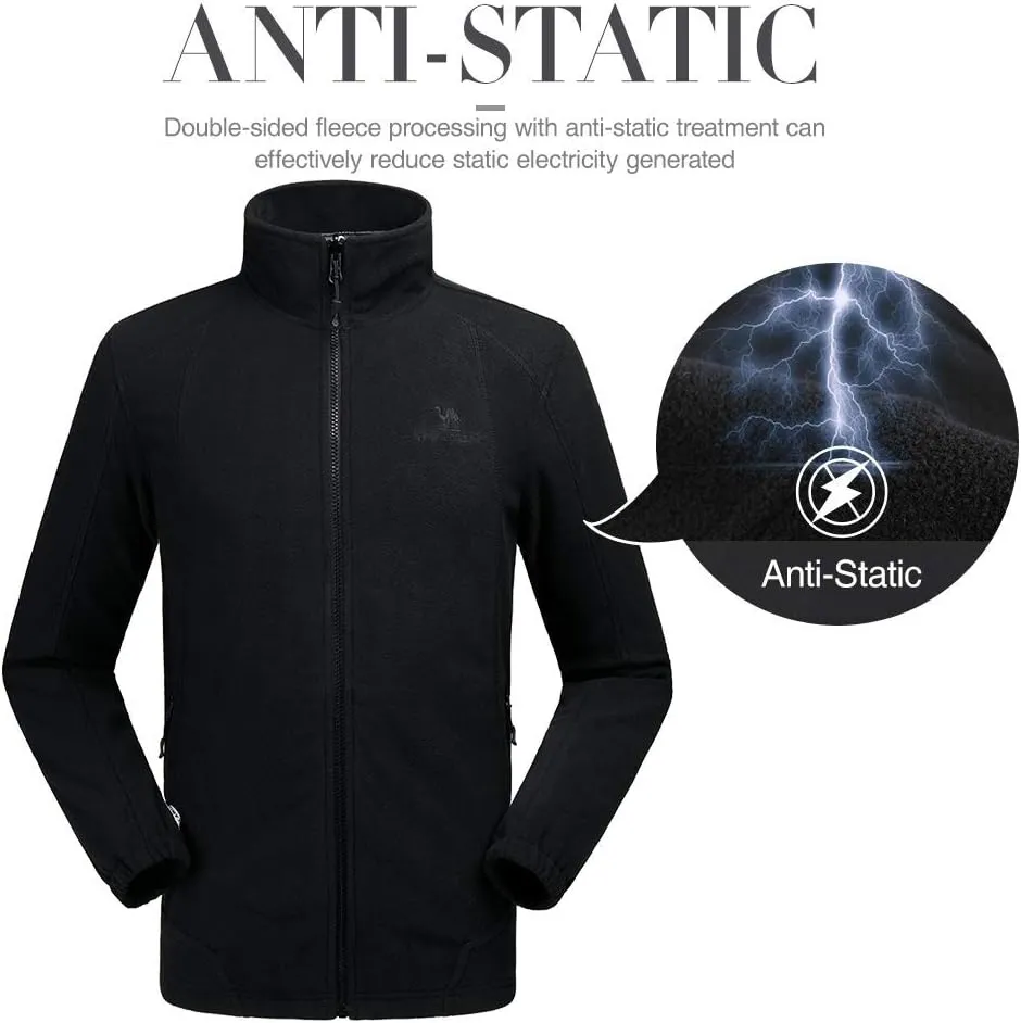 CAMEL CROWN Men's Ski Jacket 3 in 1 Waterproof Winter Jacket Snow Jacket Windproof Hooded with Inner Warm Fleece Coat