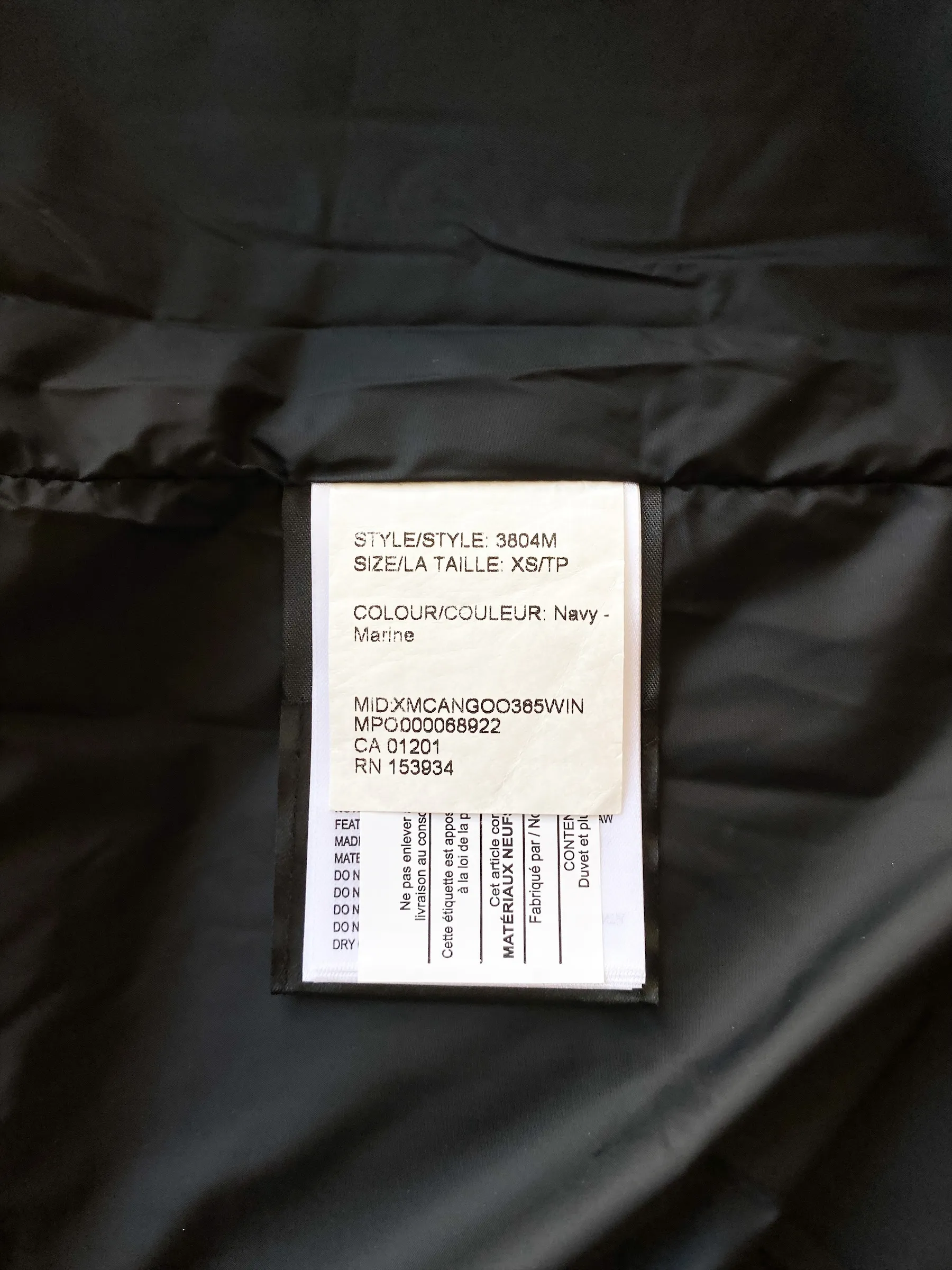 Canada Goose Navy Macmillan Men's Jacket
