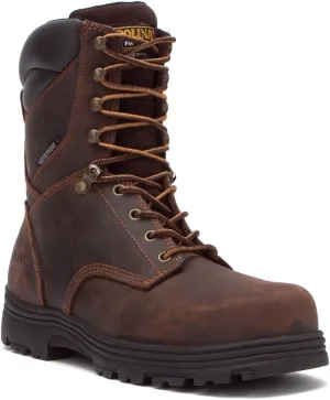 Carolina Men's CA3534 Surveyor 8Steel Toe Insulated Waterproof Work Boot Dark Brown 12 EE