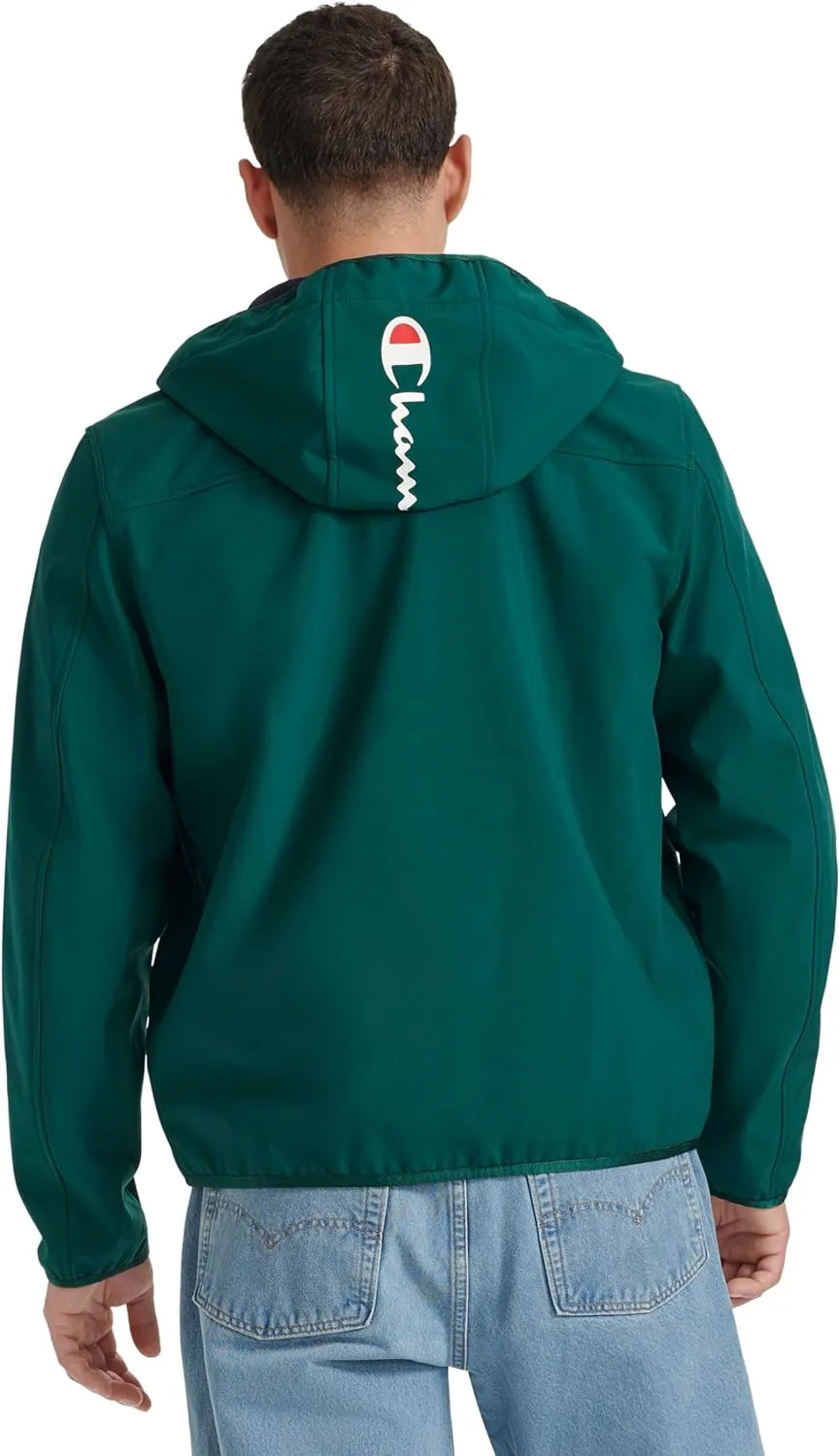 Champion Mens Lightweight Active Soft Shell Jacket With Hood
