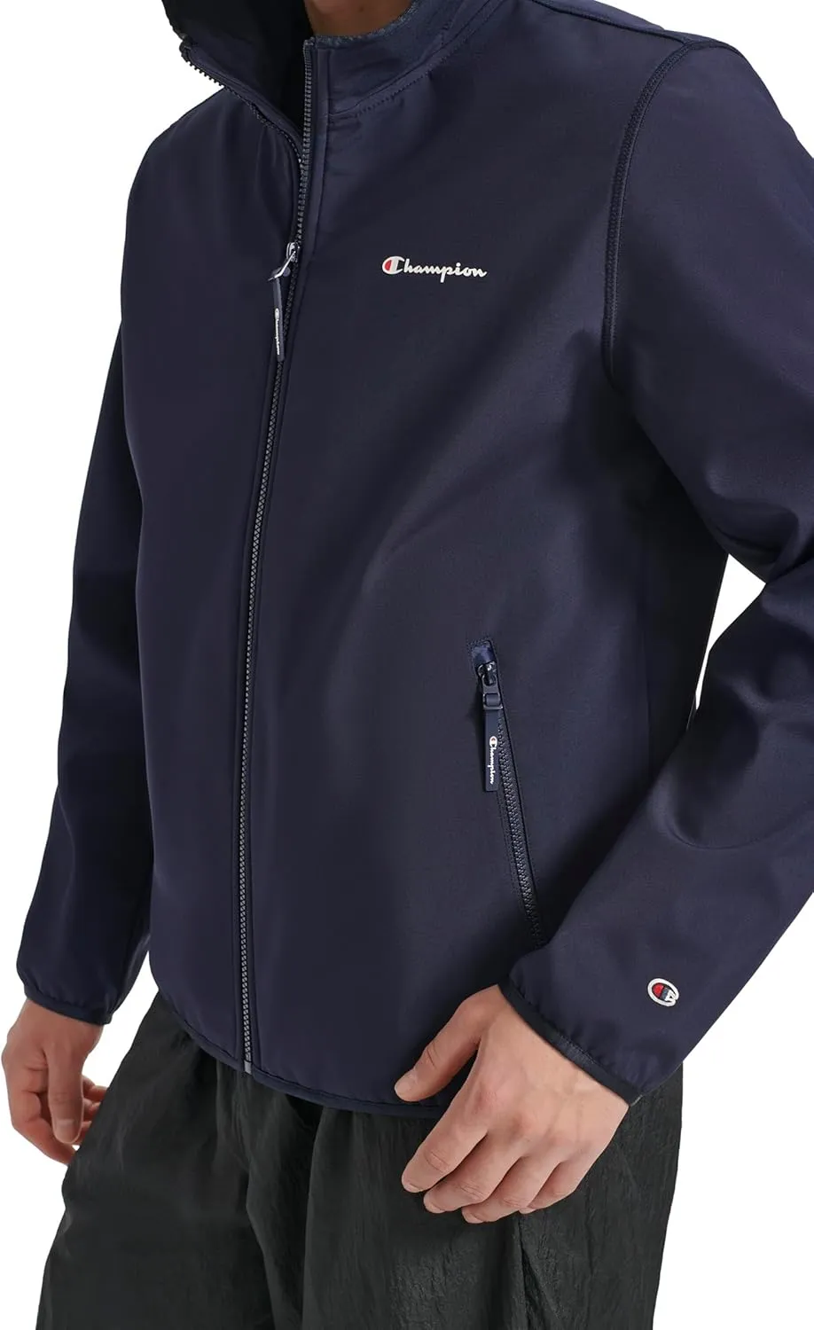 Champion Mens Lightweight Active Soft Shell Jacket With Hood