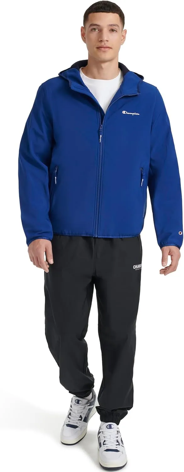 Champion Mens Lightweight Active Soft Shell Jacket With Hood