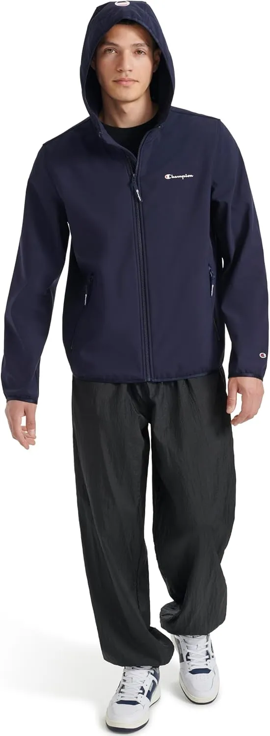 Champion Mens Lightweight Active Soft Shell Jacket With Hood