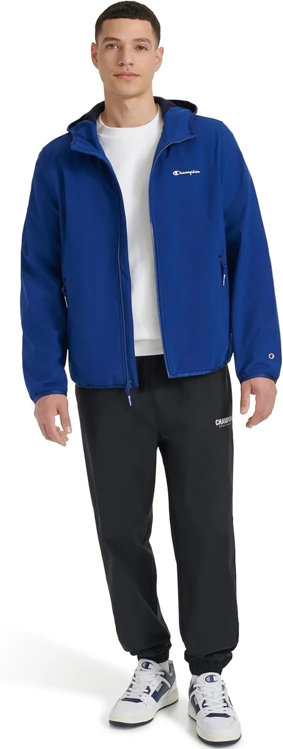 Champion Mens Lightweight Active Soft Shell Jacket With Hood