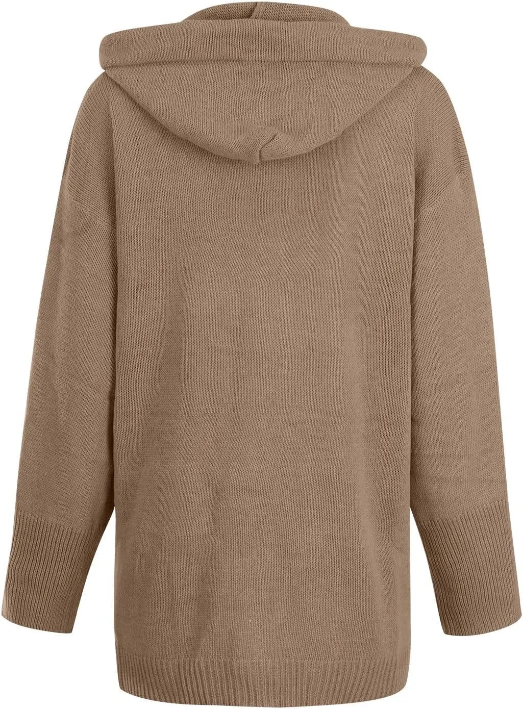 ChicCrate Women's Knit Open Front Cardigan Sweaters 2025 Fall Winter Clothes Long Sleeve Solid Color Jackets Trendy Outwear