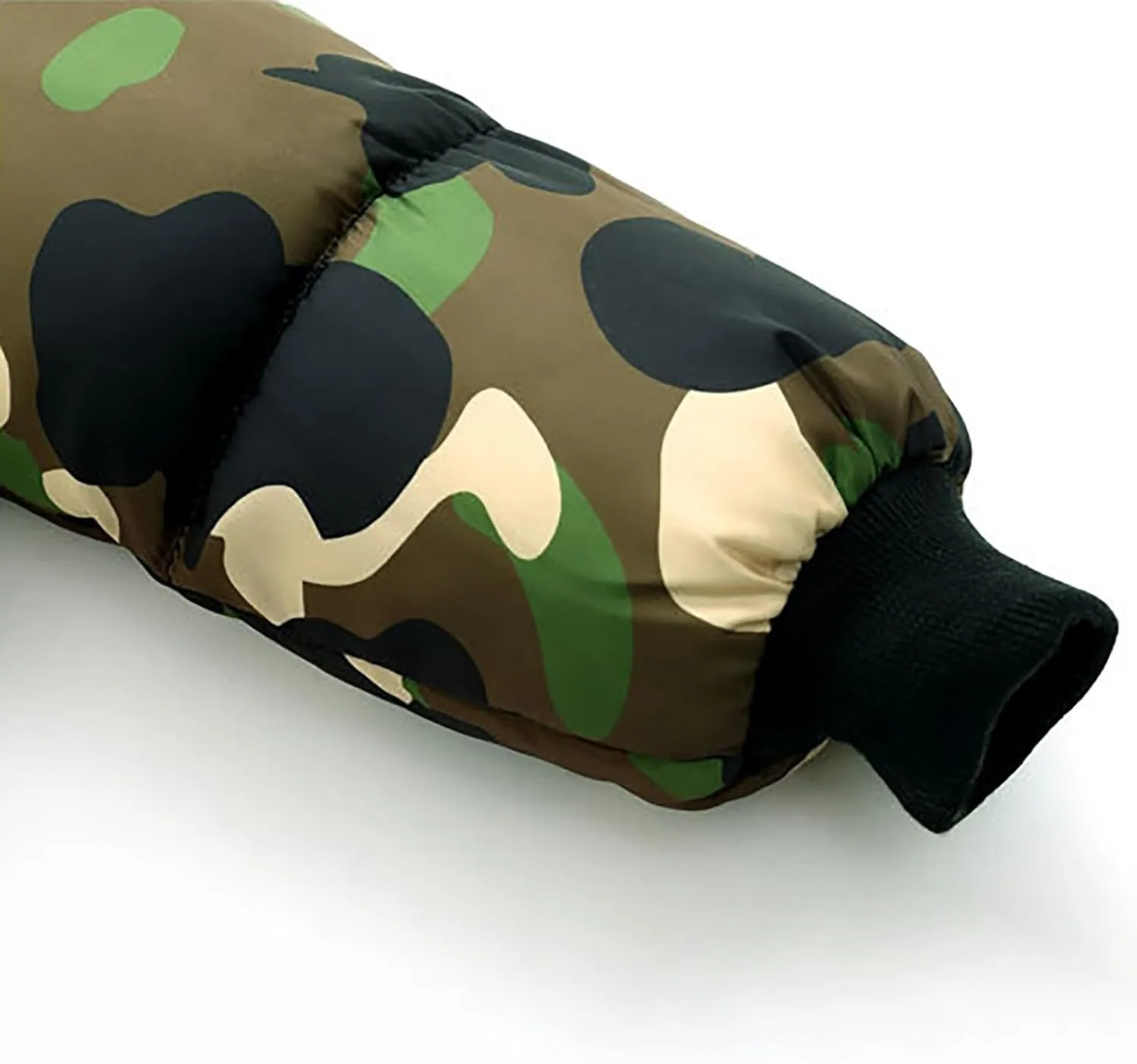 Children's Camouflage Down Cotton Padded Jacket Winter Warm Water Proof Hooded Coat Unisex Thicken Puffer Toddlers Coats