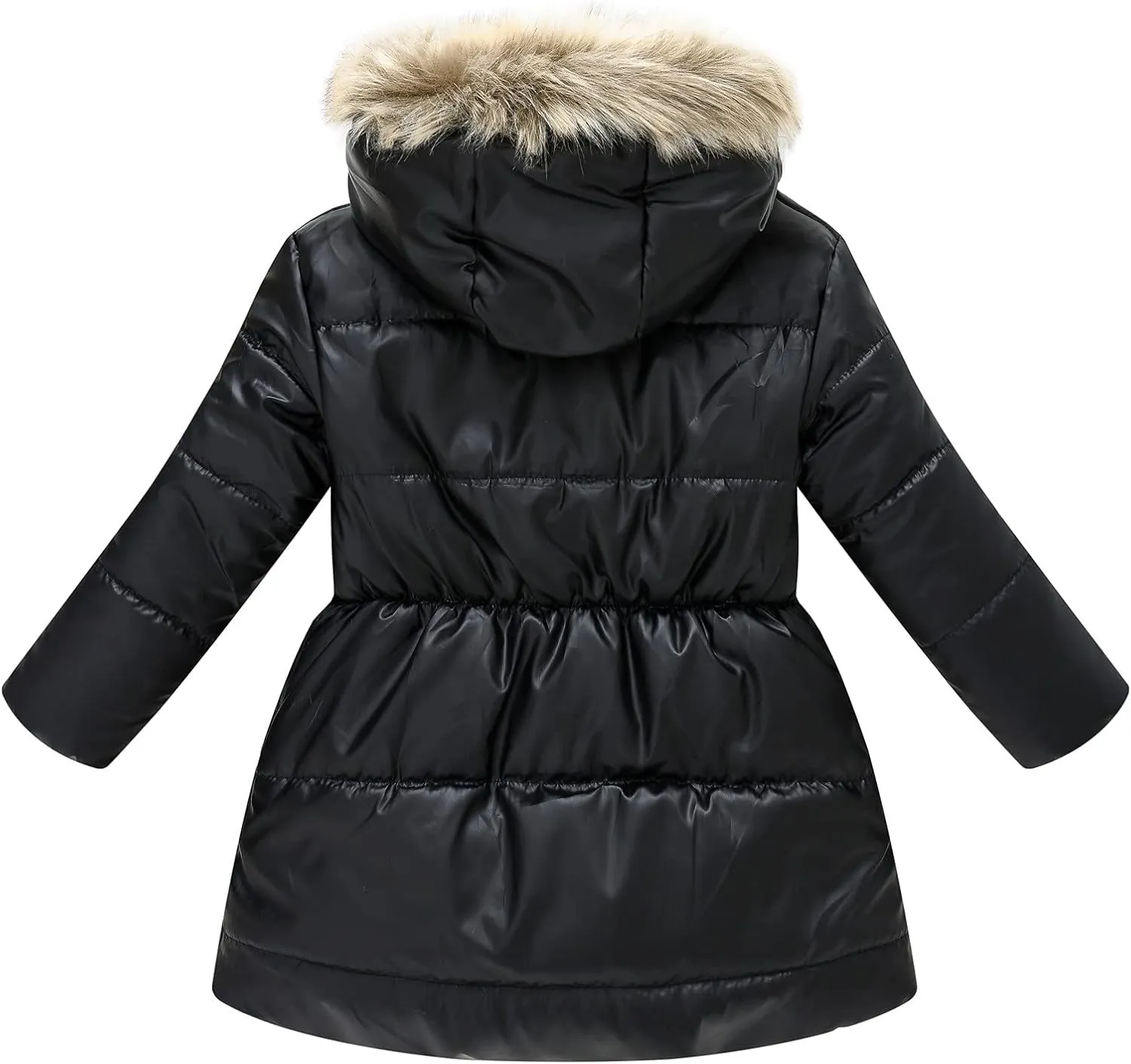 Cute Winter Warm Jacket Toddler Kids Thick Girls Hooded Windproof Outwear Coat Girls Kids Winter Jacket