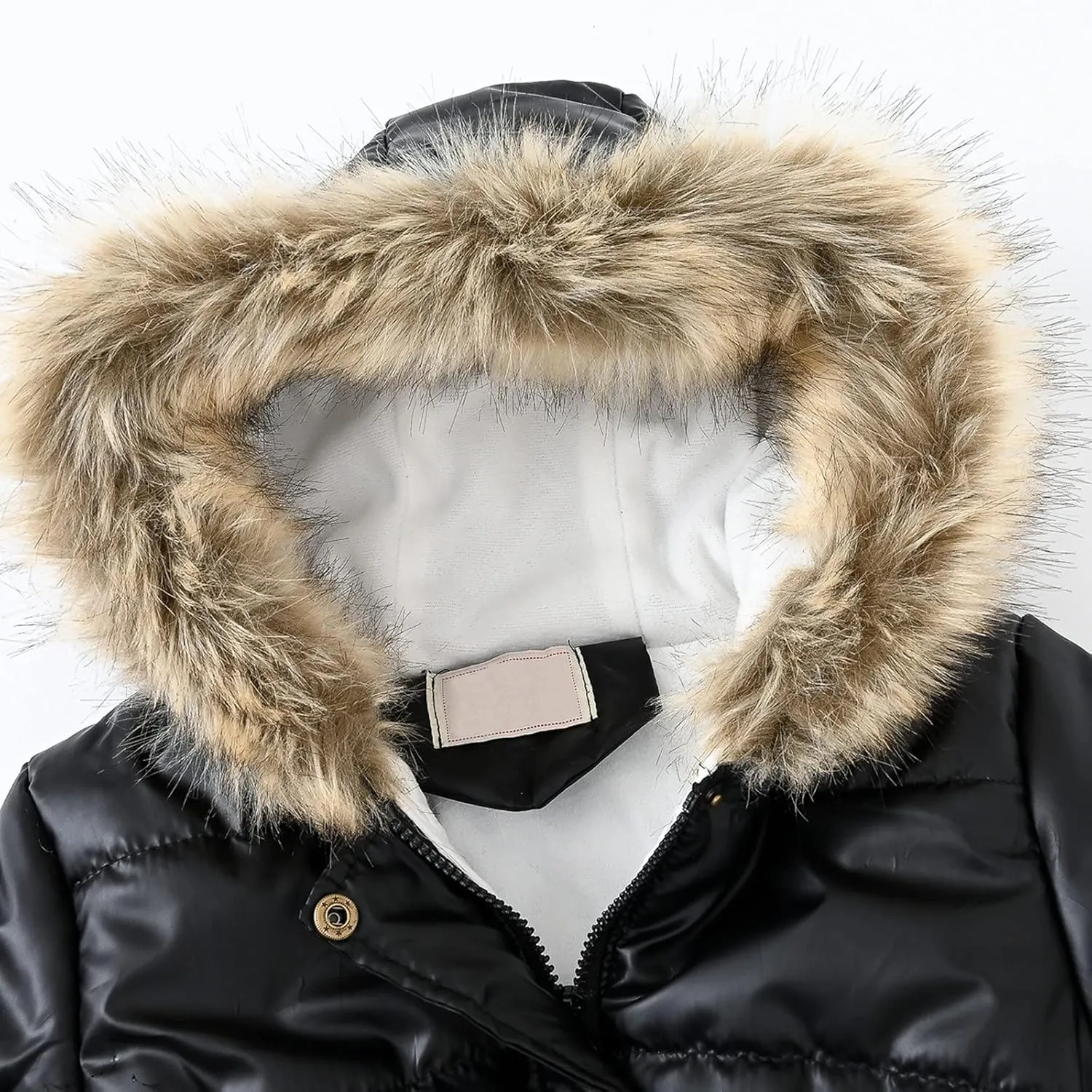 Cute Winter Warm Jacket Toddler Kids Thick Girls Hooded Windproof Outwear Coat Girls Kids Winter Jacket