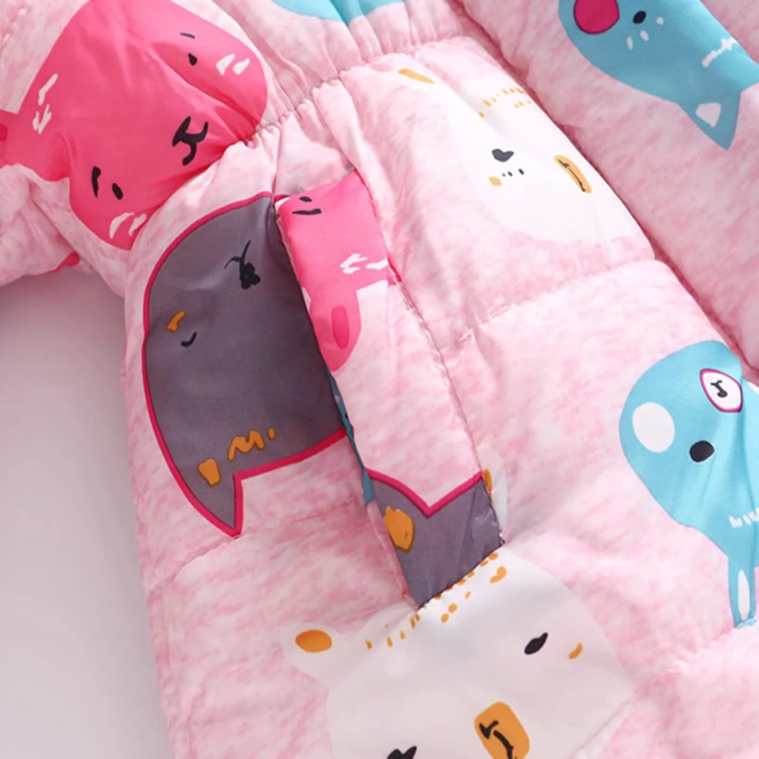Cute Winter Warm Jacket Toddler Kids Thick Girls Hooded Windproof Outwear Coat Girls Kids Winter Jacket