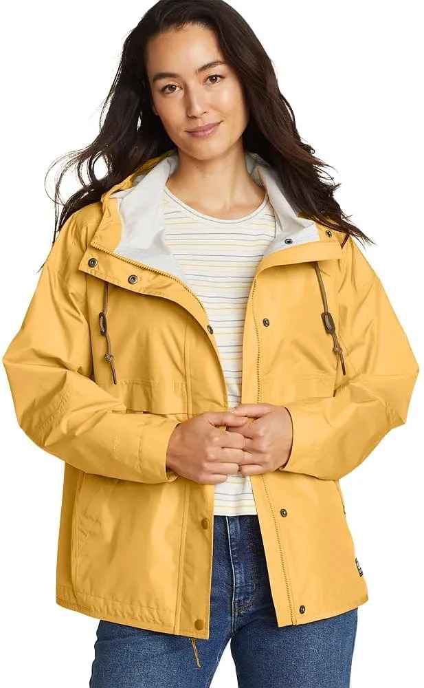 Eddie Bauer Women's RainPac Waterproof Rain Jacket