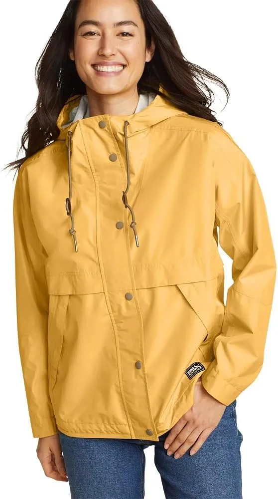 Eddie Bauer Women's RainPac Waterproof Rain Jacket