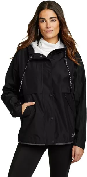 Eddie Bauer Women's RainPac Waterproof Rain Jacket