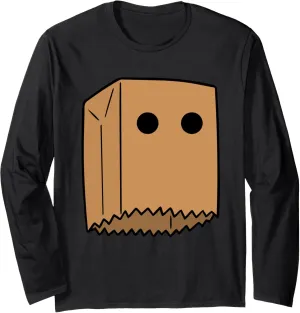 Embarrassed Paper Bag Head Football Team Sucks Sports Long Sleeve T-Shirt