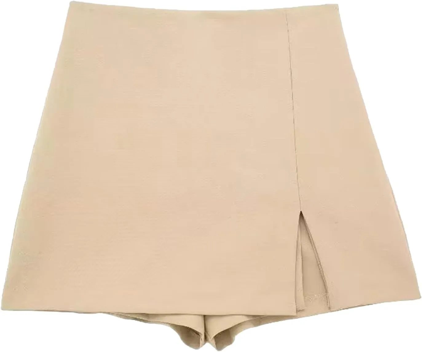 Fashion Skirts for Women 2024 Trendy Womens High Waisted Mini Solid Color Slim Fit Short Skirt Pants A Line Skirt