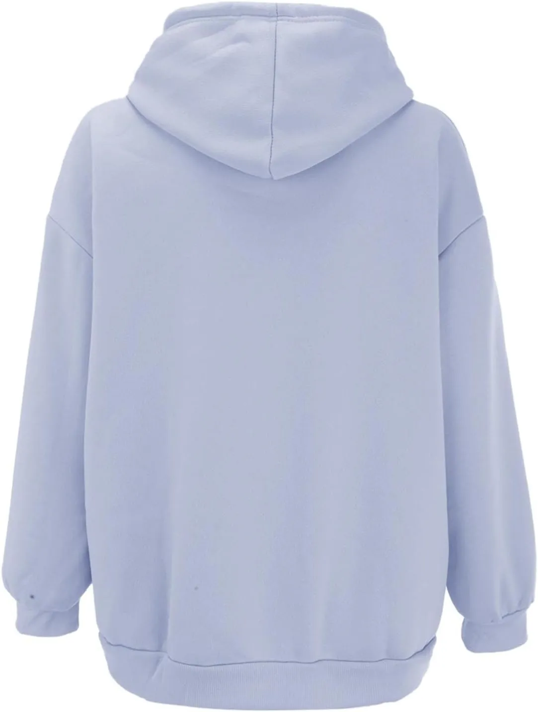 fuzzy jackets for women Women's Fall Jacket Oversized Pocket Sweatshirt Casual Drawstring Clothing Zipper