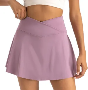 FZVYD Women Tennis Skirts with Pockets High Waisted Golf Skirt Athletic Skorts Pleated Mini Skirt Workout Sport Pickleball