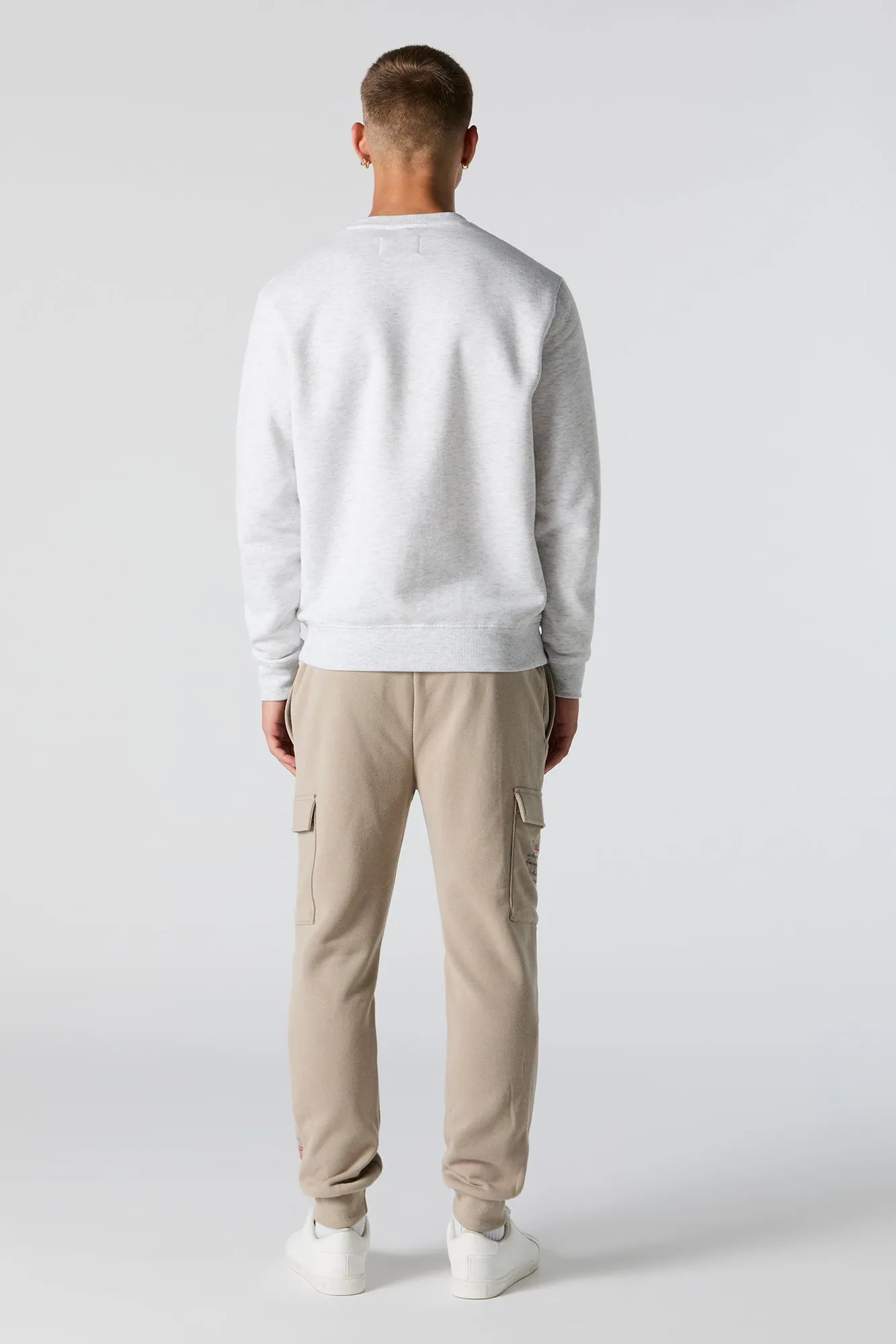 Graphic Fleece Cargo Jogger