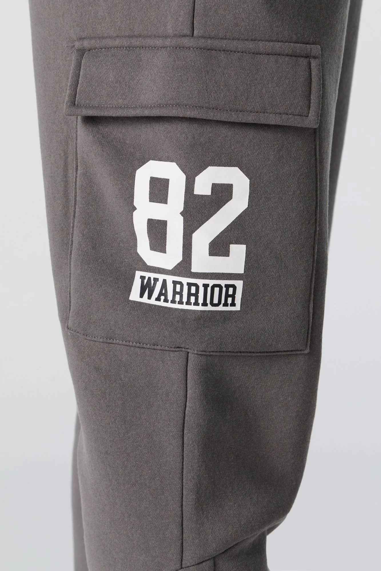 Graphic Fleece Cargo Jogger