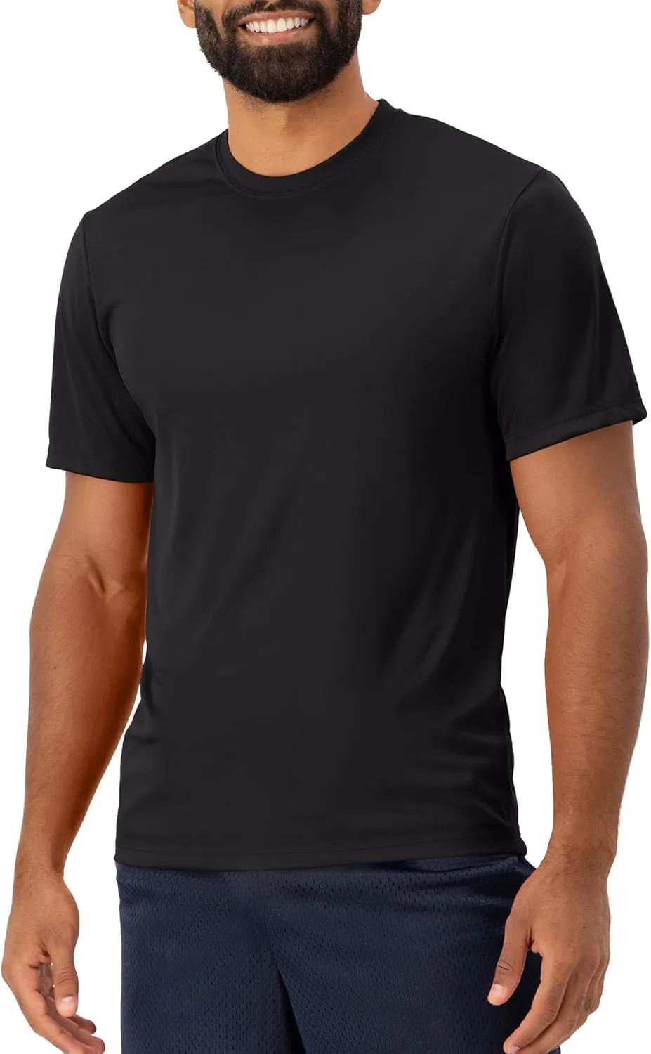 Hanes Men's Cool Dri Performance T-Shirt, Moisture-Wicking Short Sleeve Tee, 40  UPF Protection, 2 Or 5 Pack