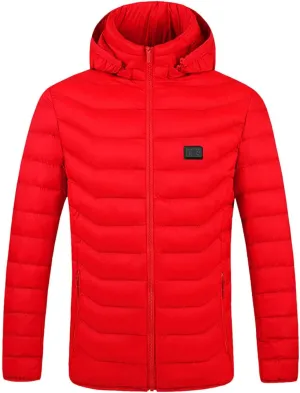 Heated Jackets For Women 9 Heating Areas Winter Warm Outdoor Ski Coat down Jacket