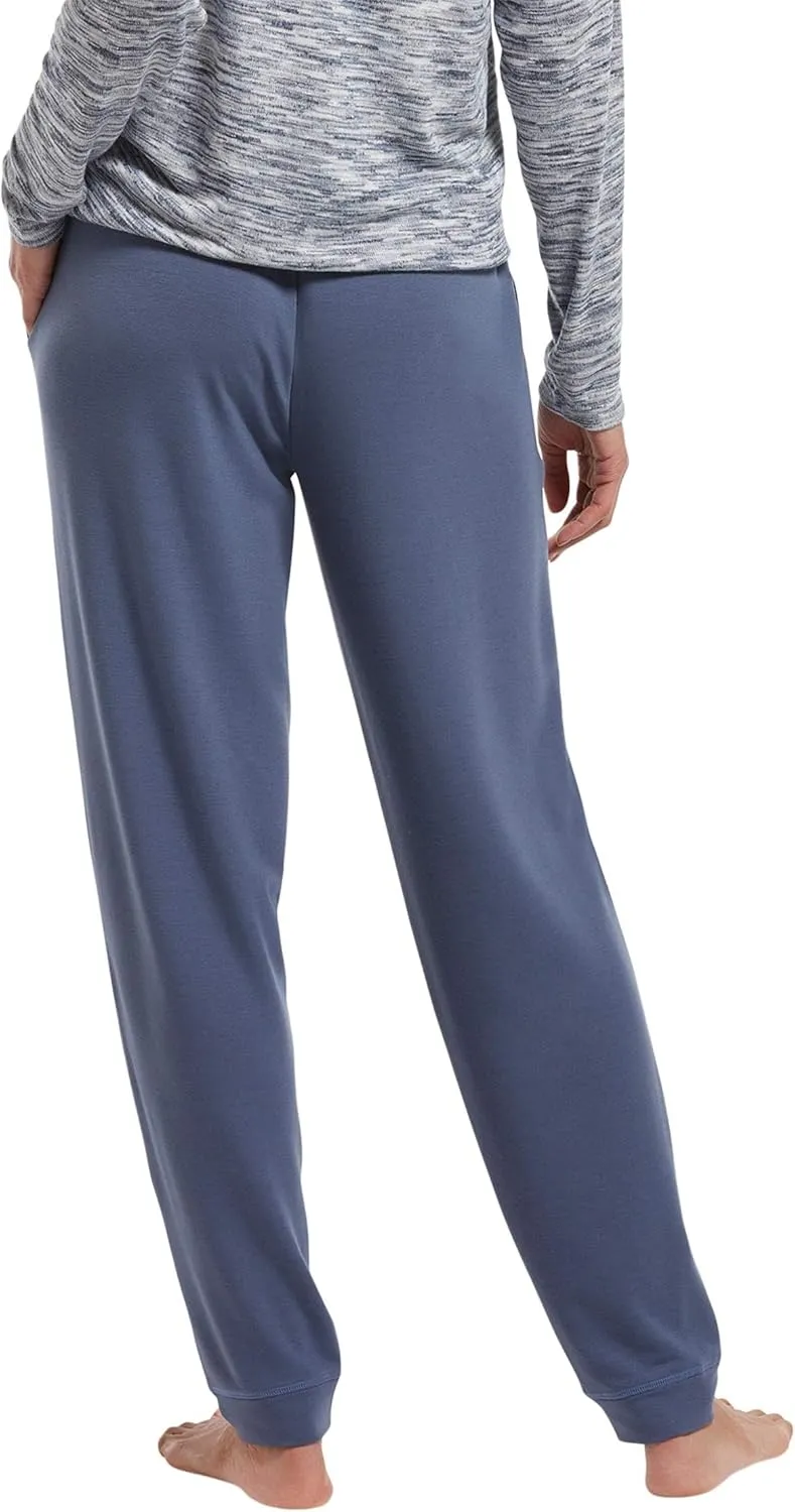 HUE Women's Solid French Terry Lounge Separates