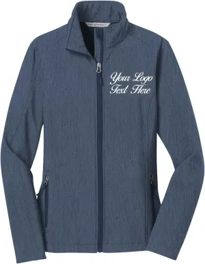 Ink Sitch Women Design your Own Custom Stitching Embroidery Core Soft Shell Jackets