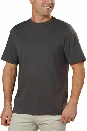 KIRKLAND Signature Men's Short Sleeve Pima Cotton Slub T-Shirt