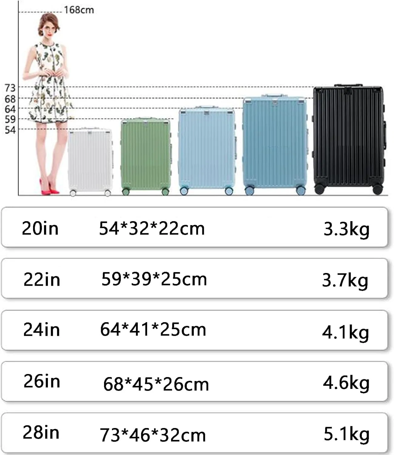 Large Suitcases with Wheels Carry on Luggage Hard Shell Suitcases with USB Charger Cup Holder TSA Password Lock,B,26in
