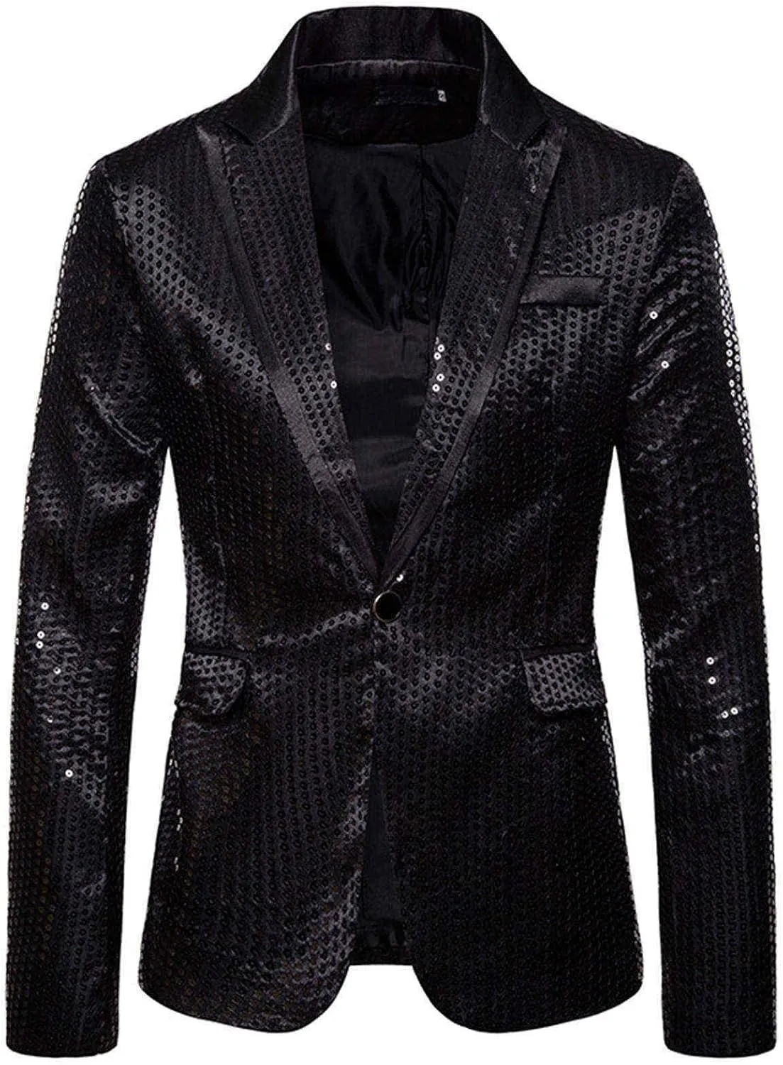 LCMTWX Blazers for Men Men's Fashion Coats Casual Pocket Button Suit Jacket Buckle Loved Printed Track Suit Set for Men