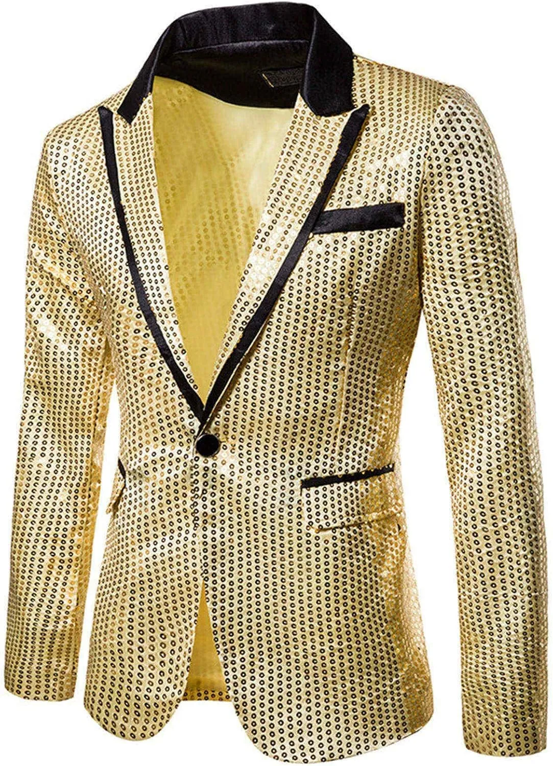 LCMTWX Blazers for Men Men's Fashion Coats Casual Pocket Button Suit Jacket Buckle Loved Printed Track Suit Set for Men